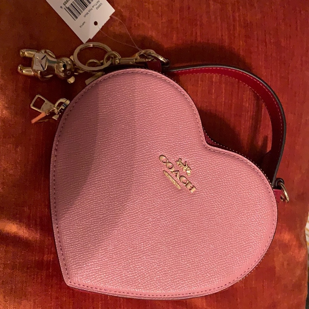 Brand new coach heart crossbody